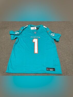 Tua Tagovailoa Miami Dolphins Nike Vapor F.U.S.E. Limited Jersey Aqua Mens XL